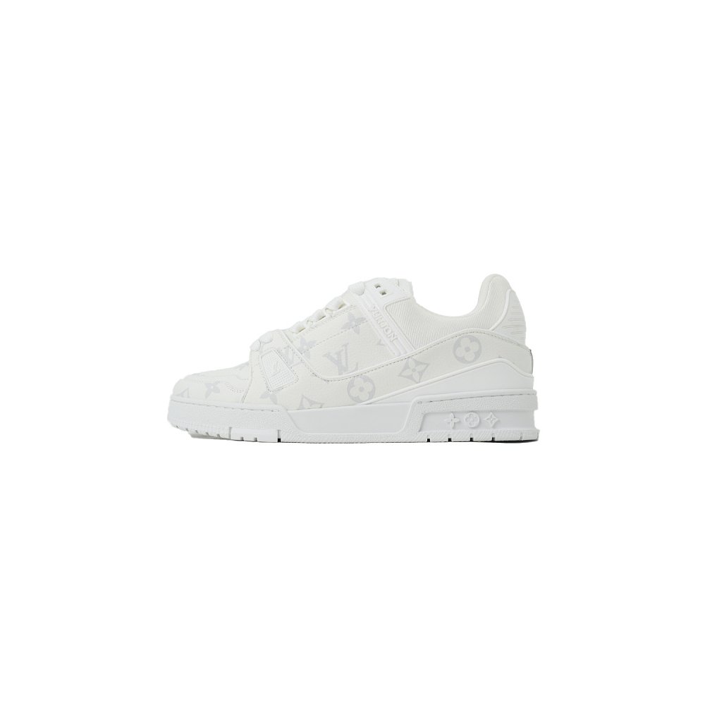 Louis Vuitton Trainer White ,Louis Vuitton Trainer,LOUIS VUITTON,LUXURY SHOES