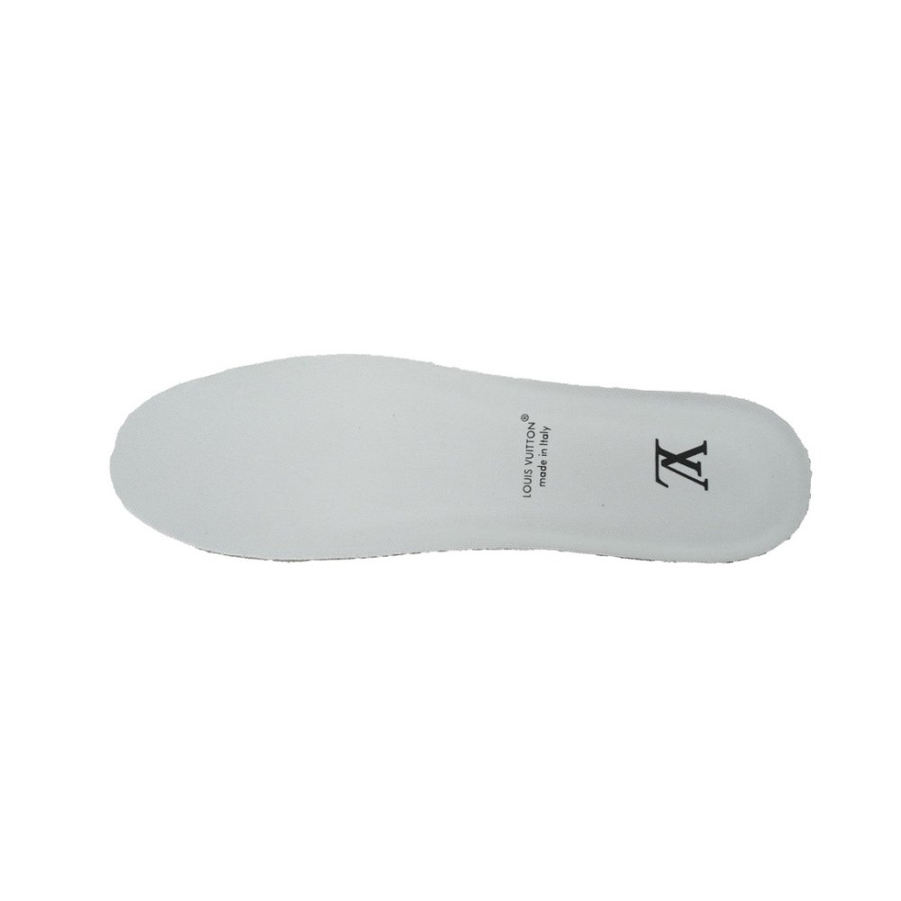 Louis Vuitton Trainer White and Blue Rivets ,Louis Vuitton Trainer,LOUIS VUITTON,LUXURY SHOES