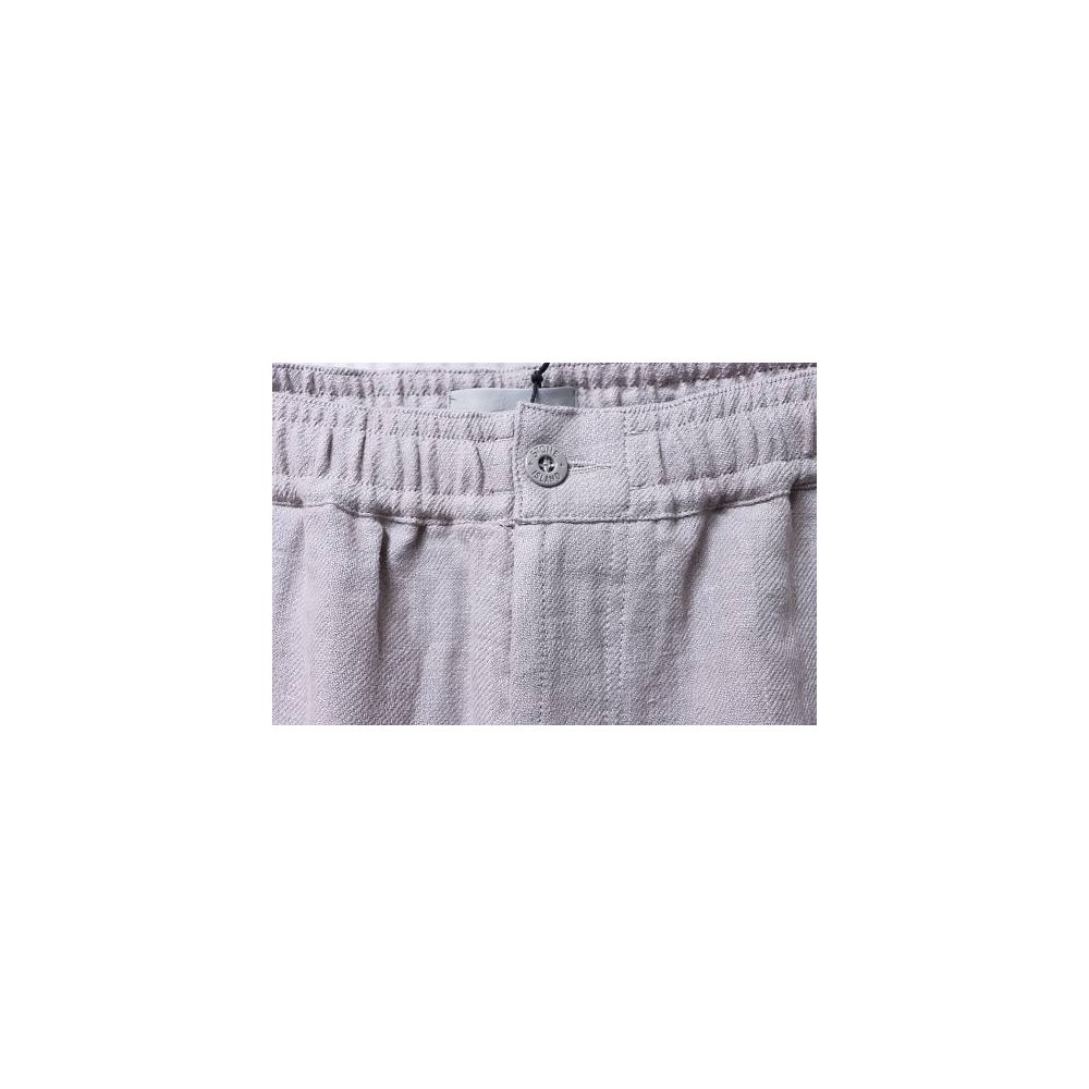 Stone Island Grey Linen Shorts,Stone Island Shorts,Shorts,CLOTHES