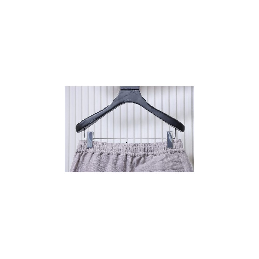 Stone Island Grey Linen Shorts,Stone Island Shorts,Shorts,CLOTHES