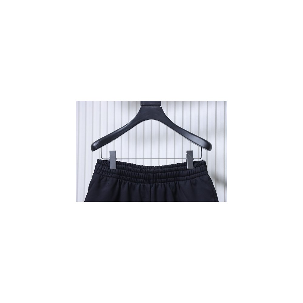Balenciaga Spray-Paint Letter Drawstring Shorts,Balenciaga Shorts,Shorts,CLOTHES