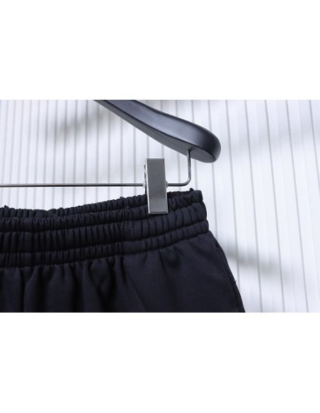 Balenciaga Spray-Paint Letter Drawstring Shorts,Balenciaga Shorts,Shorts,CLOTHES