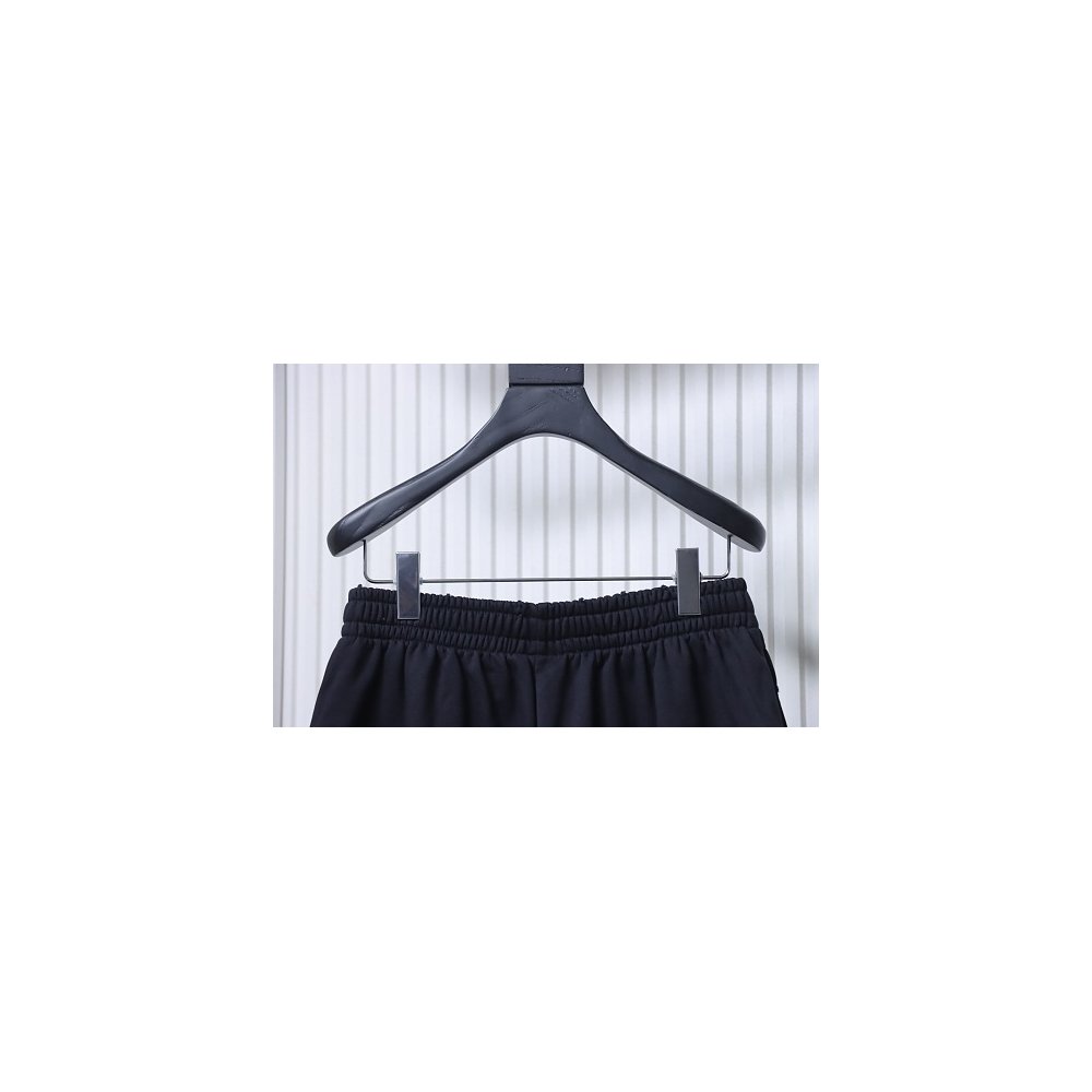 Balenciaga Spray-Paint Letter Drawstring Shorts,Balenciaga Shorts,Shorts,CLOTHES