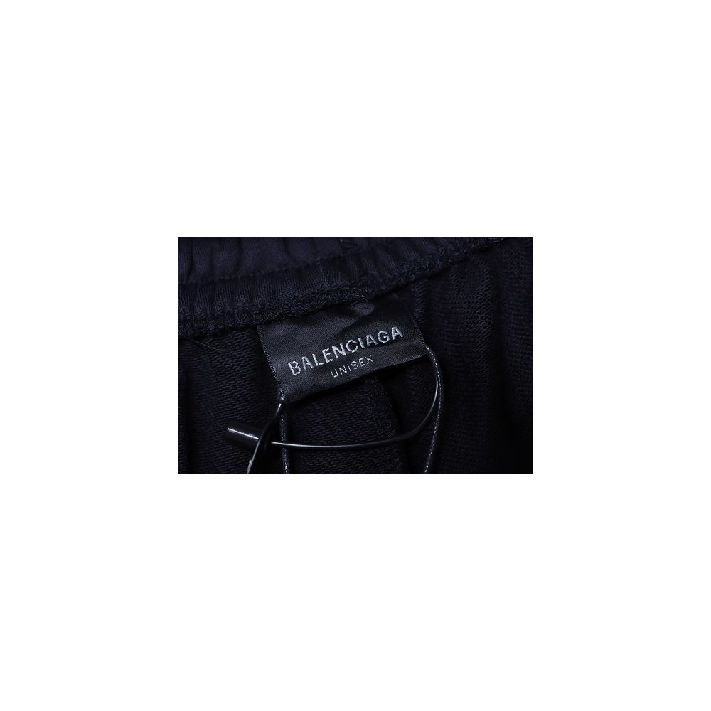 Balenciaga Spray-Paint Letter Drawstring Shorts,Balenciaga Shorts,Shorts,CLOTHES