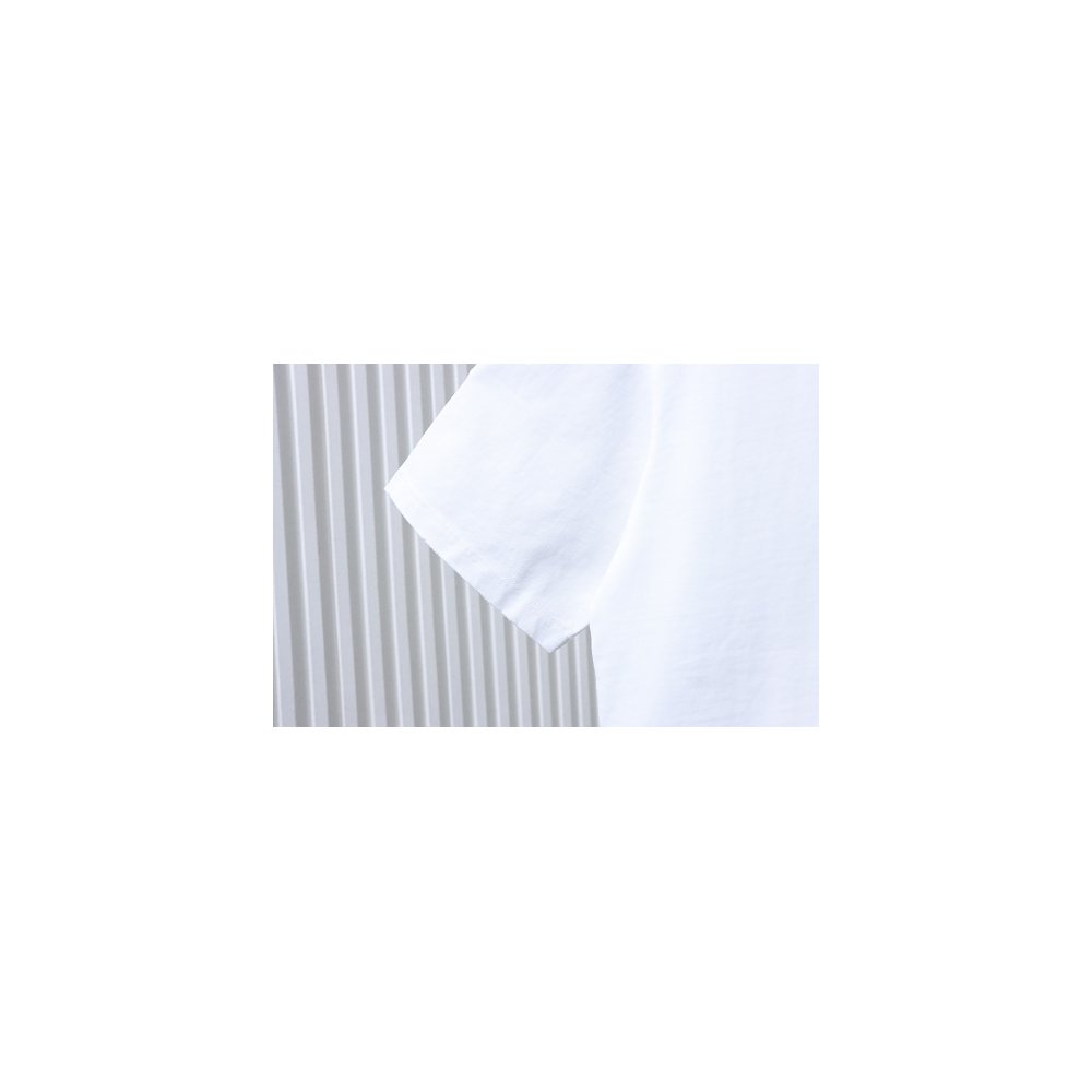 Balenciaga Ring-Print Letter T-Shirt White,Balenciaga T-Shirts,T-Shirts,CLOTHES