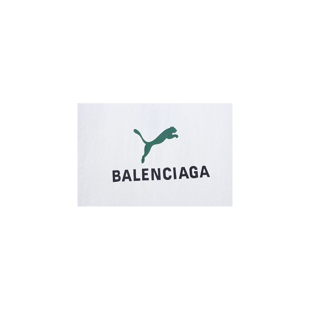 Balenciaga x Puma Printed T-Shirt White,Balenciaga T-Shirts,T-Shirts,CLOTHES