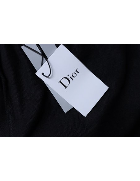 Dior Ink-Splatter Graffiti Embroidered Logo Shorts Black,Dior Shorts,Shorts,CLOTHES