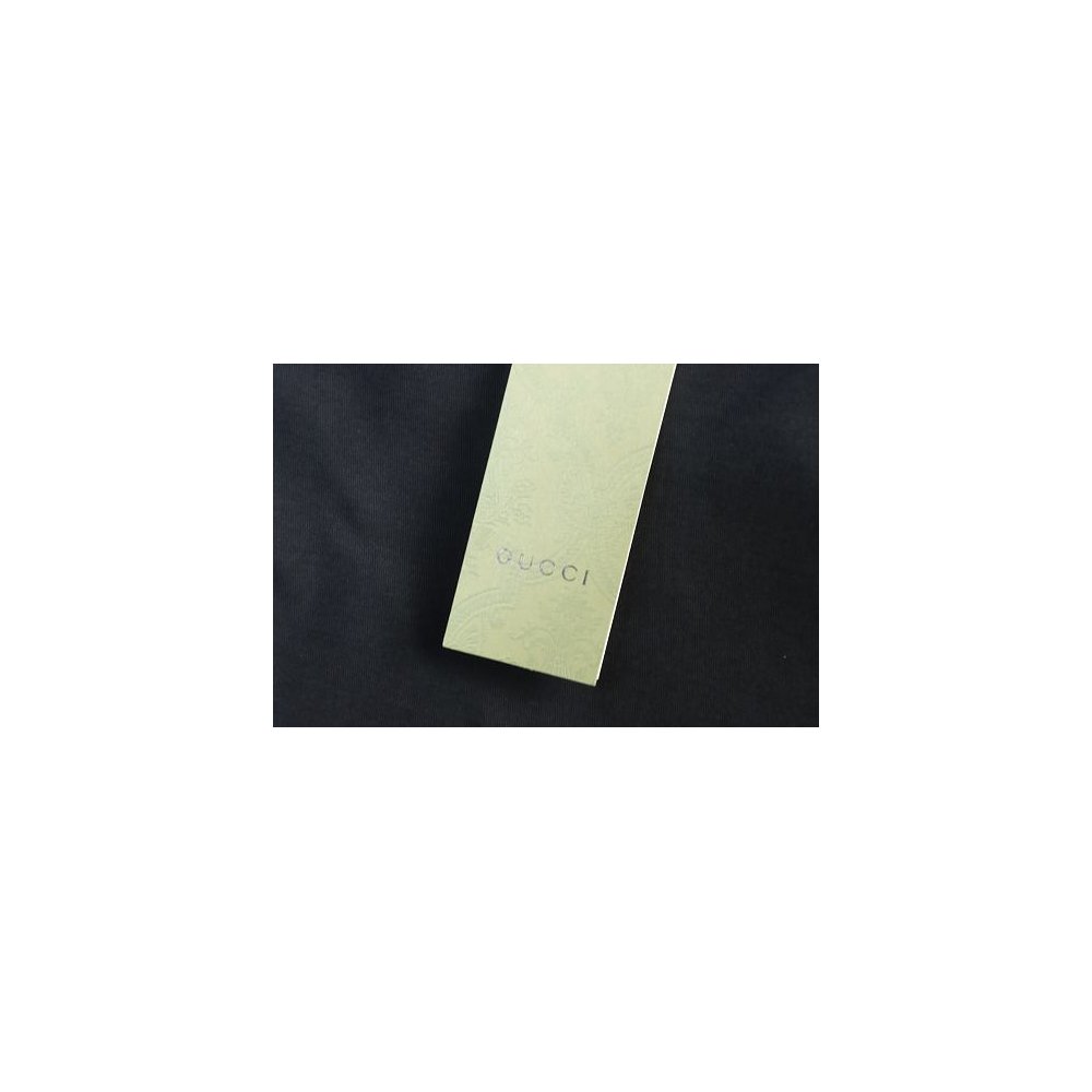 Gucci Black and White Gradient Belt Print T-shirt Black,Gucci T-shirts,T-Shirts,CLOTHES