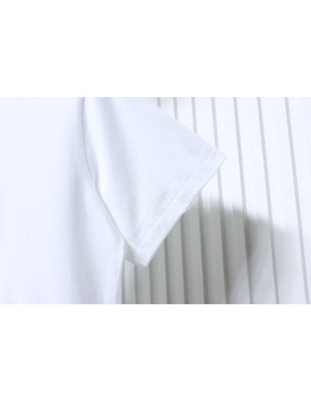 Gucci Interlocking Bridle Motif Letter Embroidery T-shirt White,Gucci T-shirts,T-Shirts,CLOTHES
