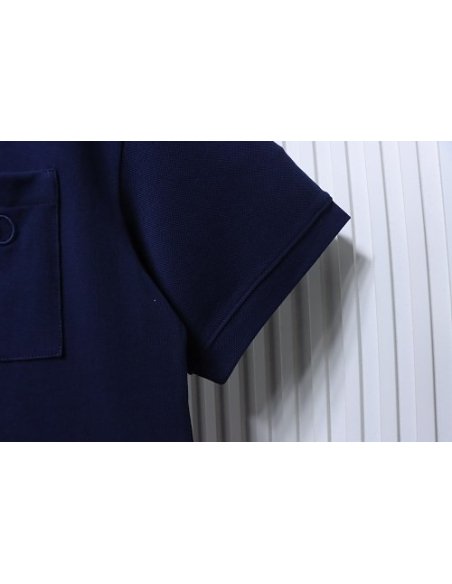 Gucci Pocket Horsebit Embroidered T-Shirt Dark blue,Gucci T-shirts,T-Shirts,CLOTHES