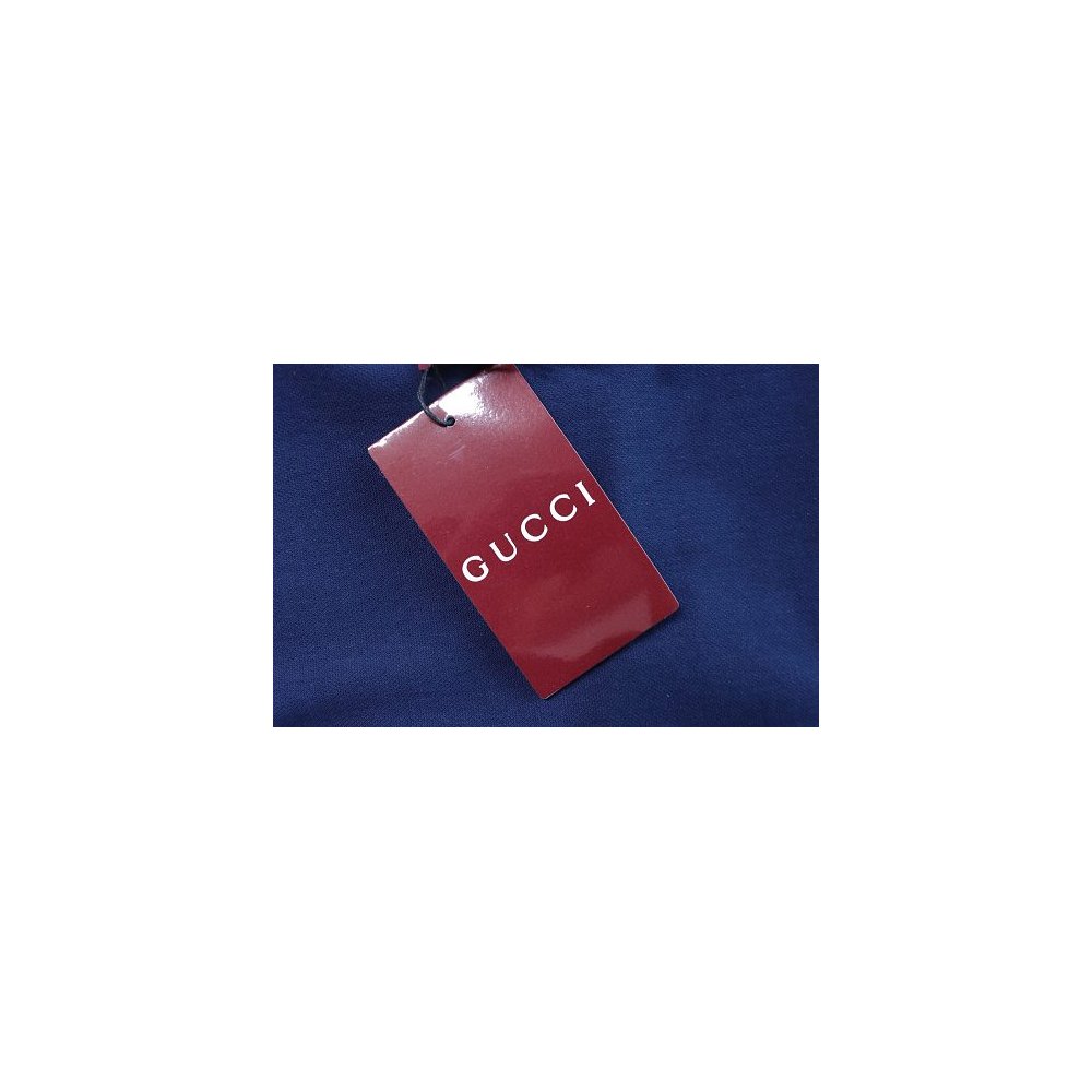 Gucci Pocket Horsebit Embroidered T-Shirt Dark blue,Gucci T-shirts,T-Shirts,CLOTHES