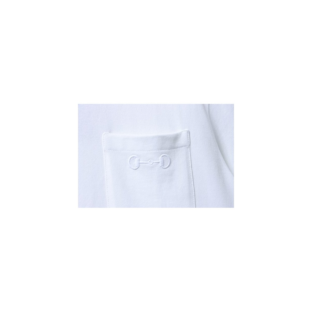 Gucci Pocket Horsebit Embroidered T-Shirt White,Gucci T-shirts,T-Shirts,CLOTHES