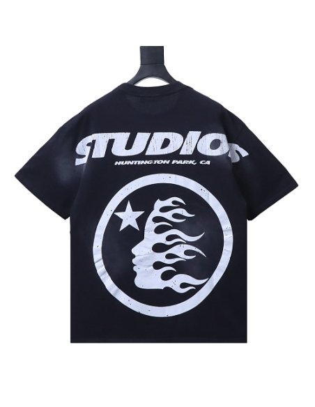HellStar Cracked-Letter T-Shirt,Hellstar T-Shirts,T-Shirts,CLOTHES