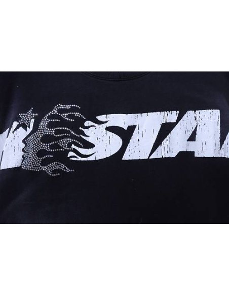 HellStar Cracked-Letter T-Shirt,Hellstar T-Shirts,T-Shirts,CLOTHES