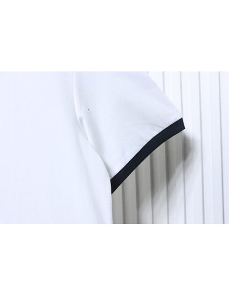 Miu Miu Black and White Color-Block T-shirt,Miu Miu T-shirts,T-Shirts,CLOTHES