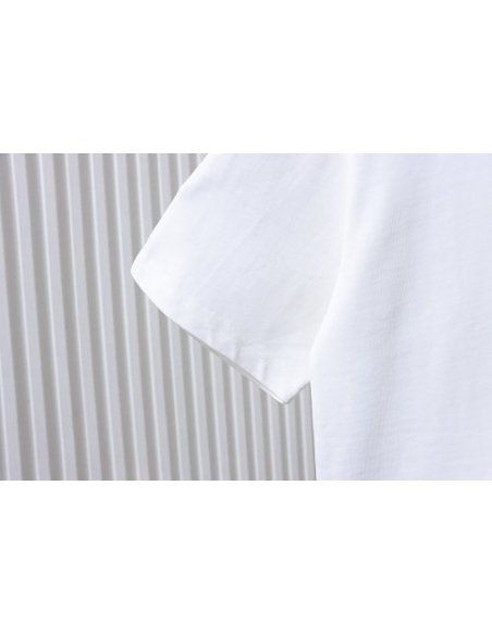 Prada Label Pocket T-shirt White,Prada T-shirts,T-Shirts,CLOTHES