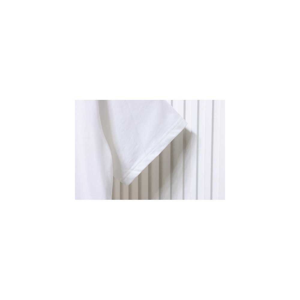 Prada Painted Logo Print T-shirt White,Prada T-shirts,T-Shirts,CLOTHES