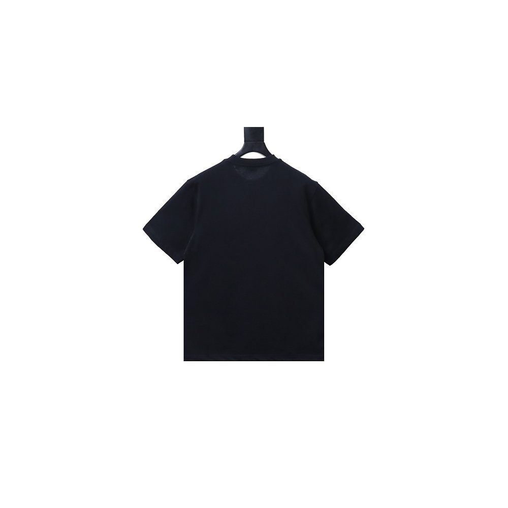 Prada Patch Pocket T-shirt Black,Prada T-shirts,T-Shirts,CLOTHES
