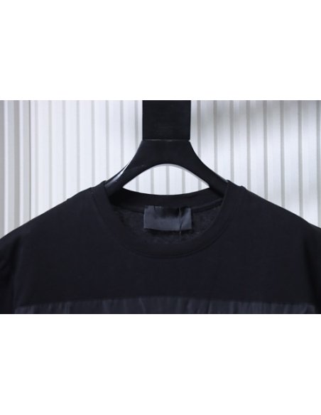 Prada Patch Pocket T-shirt Black,Prada T-shirts,T-Shirts,CLOTHES