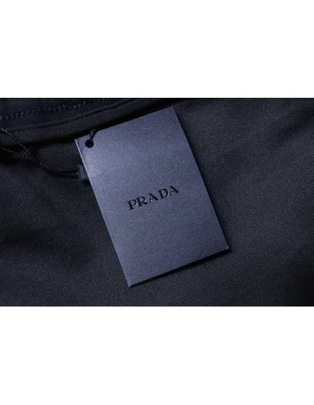 Prada Triangle Logo Hand-Drawn Print Shorts Black,Prada Shorts,Shorts,CLOTHES