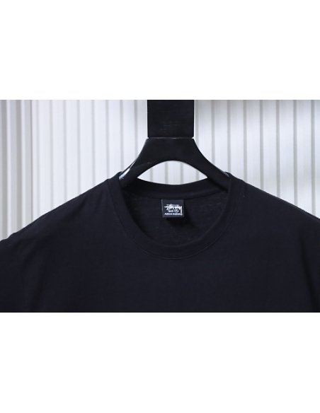 Stussy 8-Ball Billiards Graphic T-Shirt Black,Stussy T-Shirts,T-Shirts,CLOTHES
