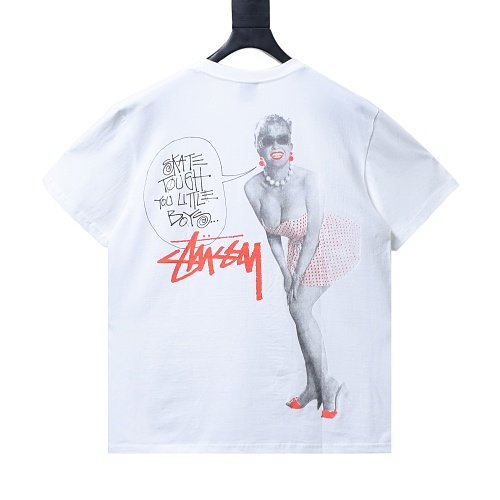 Stussy Marilyn Monroe Print T-Shirt White,Stussy T-Shirts,T-Shirts,CLOTHES