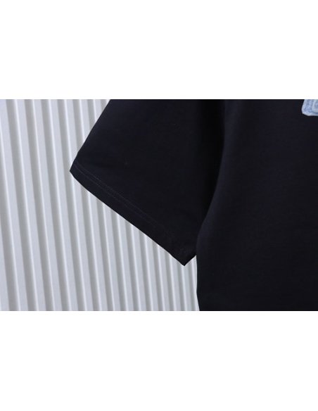 Supreme MM6 Maison Margiela US Dollar Print T-Shirt Black,Supreme T-Shirts,T-Shirts,CLOTHES