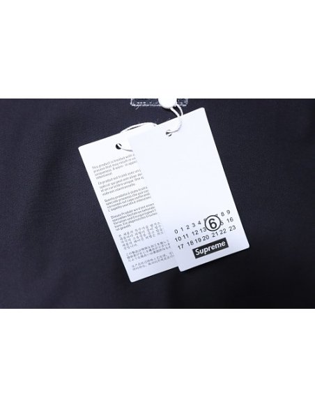 Supreme MM6 Maison Margiela US Dollar Print T-Shirt Black,Supreme T-Shirts,T-Shirts,CLOTHES