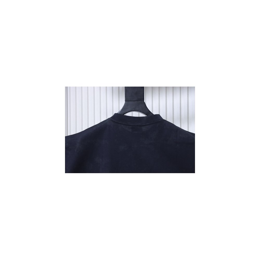 Balenciaga City Nightscape Print Short Sleeve Vest Black,Balenciaga T-Shirts,T-Shirts,CLOTHES