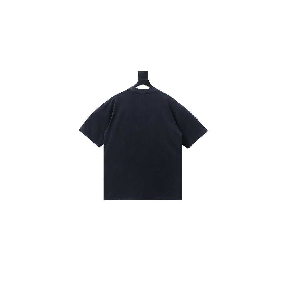 Balenciaga Los Angeles Nightscape Distressed T-Shirt,Balenciaga T-Shirts,T-Shirts,CLOTHES