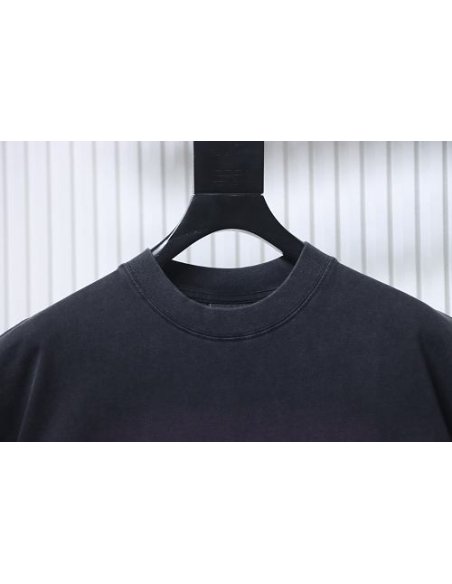 Balenciaga Los Angeles Nightscape Distressed T-Shirt,Balenciaga T-Shirts,T-Shirts,CLOTHES