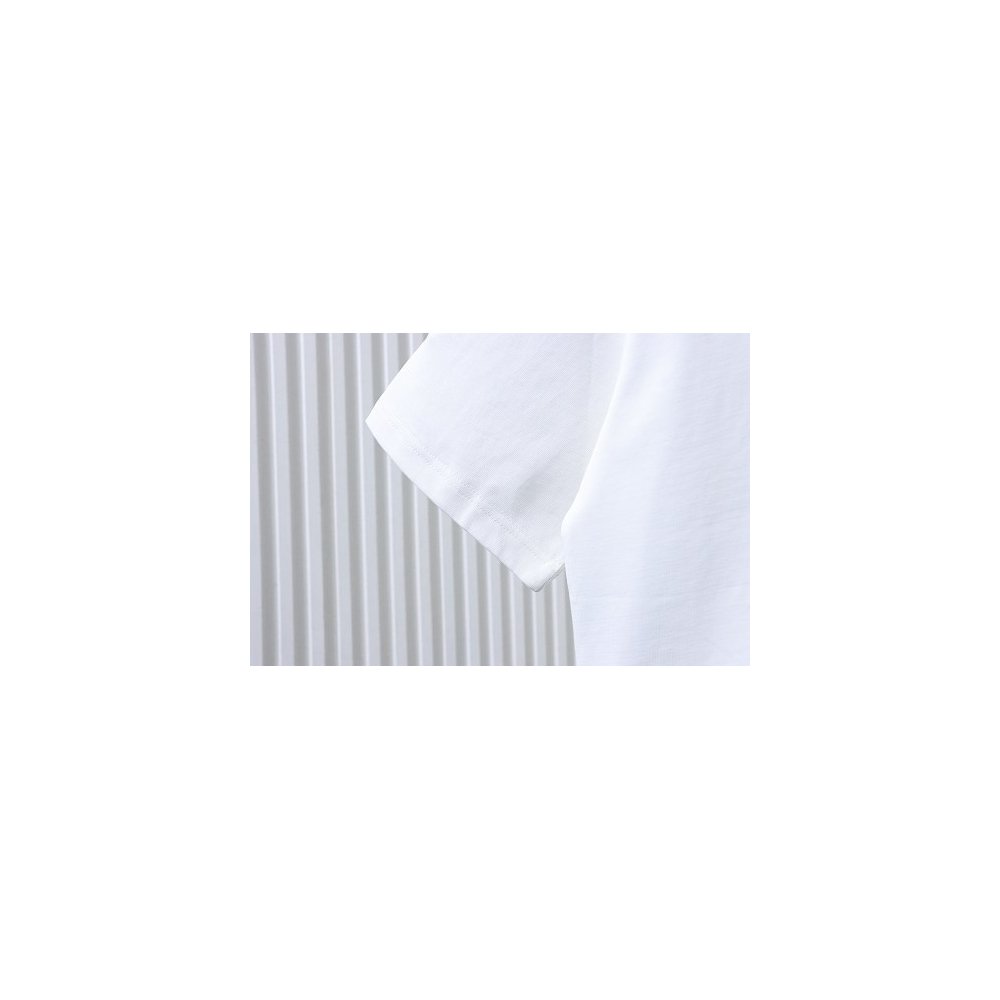 Loewe Four-leaf Clover Print T-Shirt White,Loewe T-Shirts,T-Shirts,CLOTHES