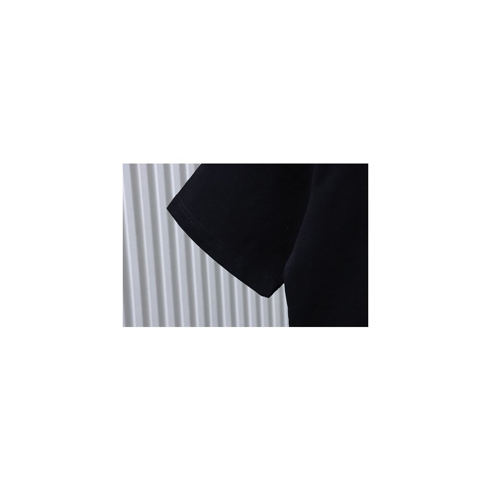 Loewe X ON Collaborative Graphic T-Shirt Black,Loewe T-Shirts,T-Shirts,CLOTHES