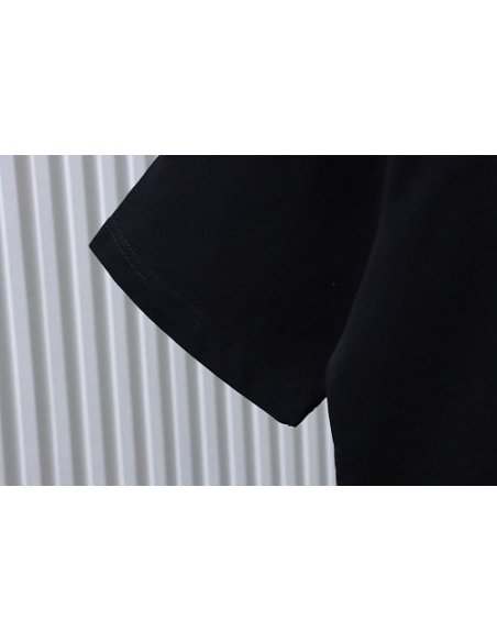 Loewe X ON Collaborative Graphic T-Shirt Black,Loewe T-Shirts,T-Shirts,CLOTHES