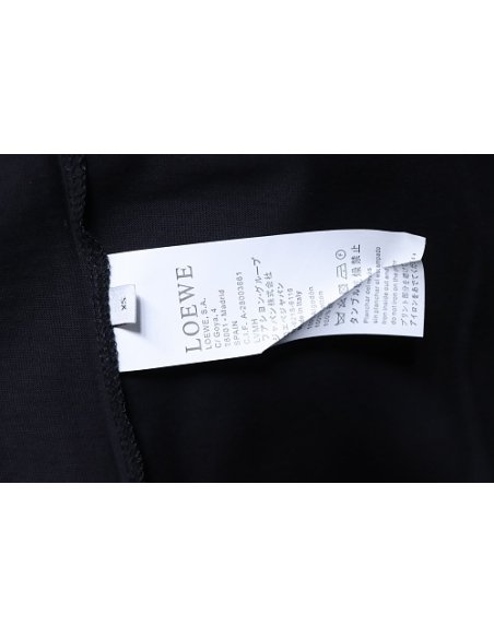 Loewe X ON Collaborative Graphic T-Shirt Black,Loewe T-Shirts,T-Shirts,CLOTHES