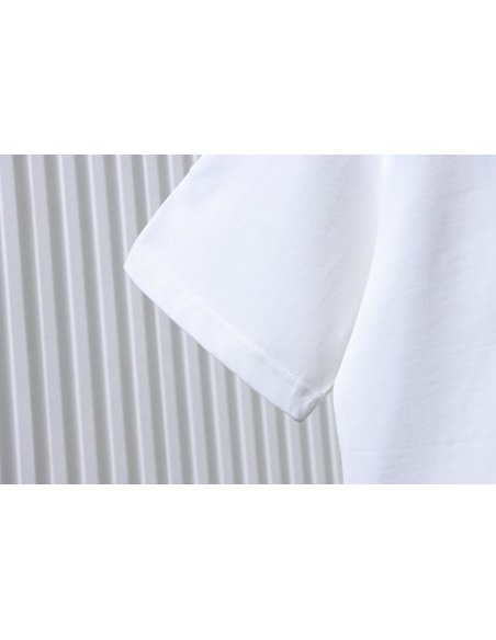 Loewe X ON Collaborative Graphic T-Shirt White,Loewe T-Shirts,T-Shirts,CLOTHES