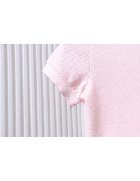 Ralph Lauren Pony Logo Embroidered Short-Sleeve Button-Down Shirt Pink,Ralph Lauren T-Shirts,T-Shirts,CLOTHES