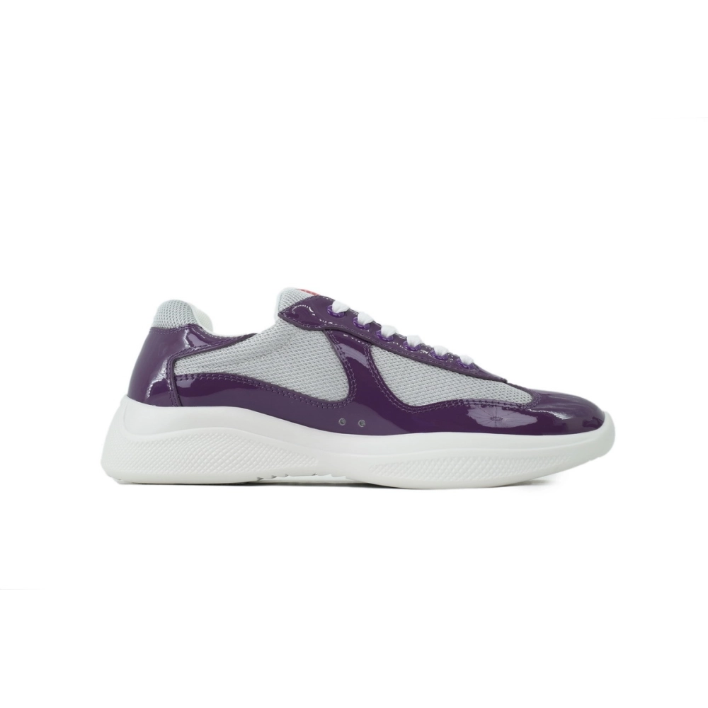 Prada Americas Cup Patent Purple and Silver