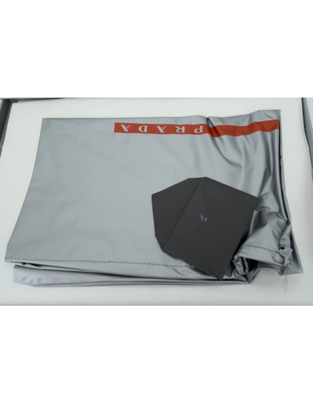 Prada Americas Cup Sneakers Patent Leather Sky Blue