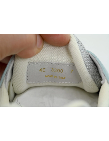 Prada Americas Cup Sneakers Patent Leather Sky Blue