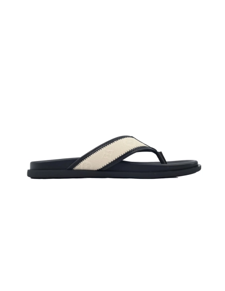 Louis Vuitton Flip Flop Sandal Black And Beige