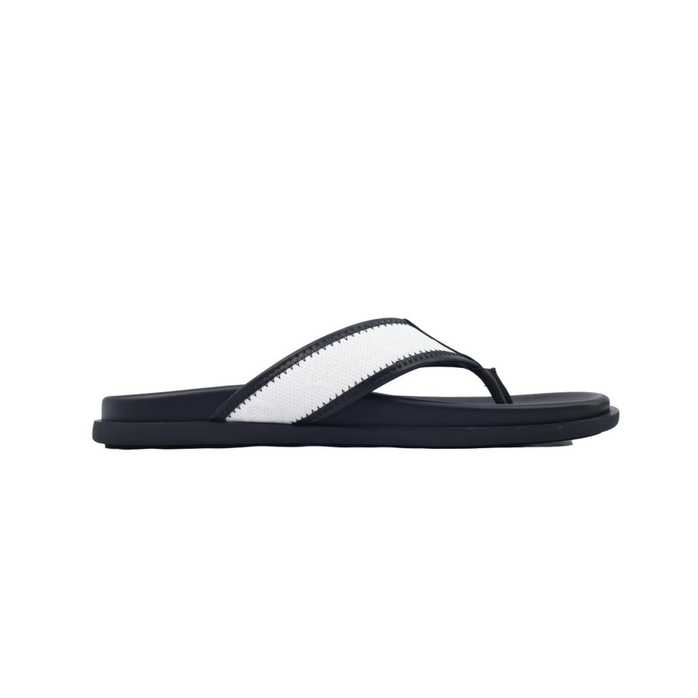 Louis Vuitton Flip Flop Sandal Black And White