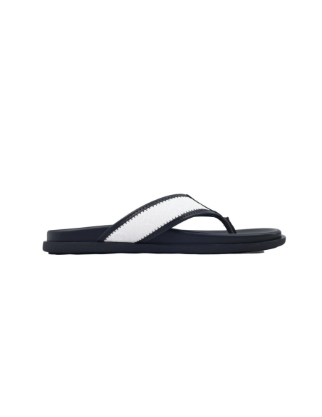 Louis Vuitton Flip Flop Sandal Black And White