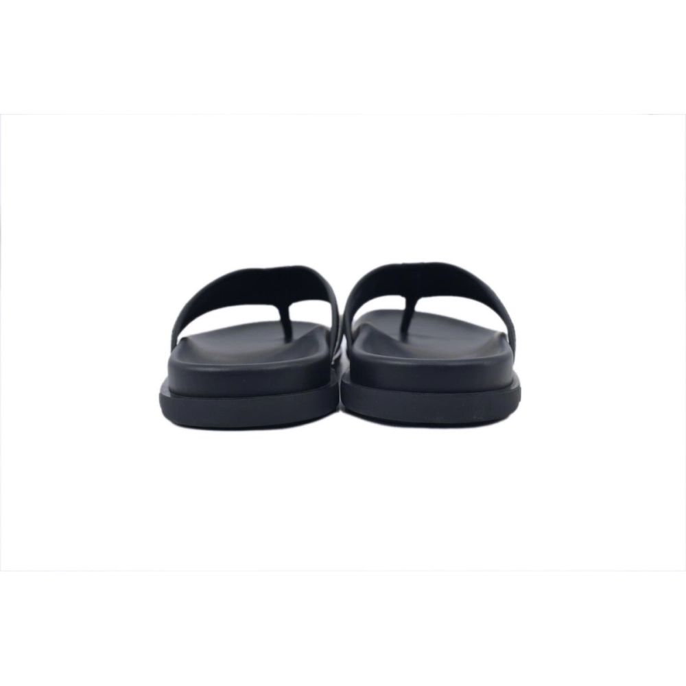 Louis Vuitton Flip Flop Sandal Black And White