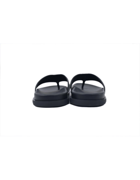 Louis Vuitton Flip Flop Sandal Black And White