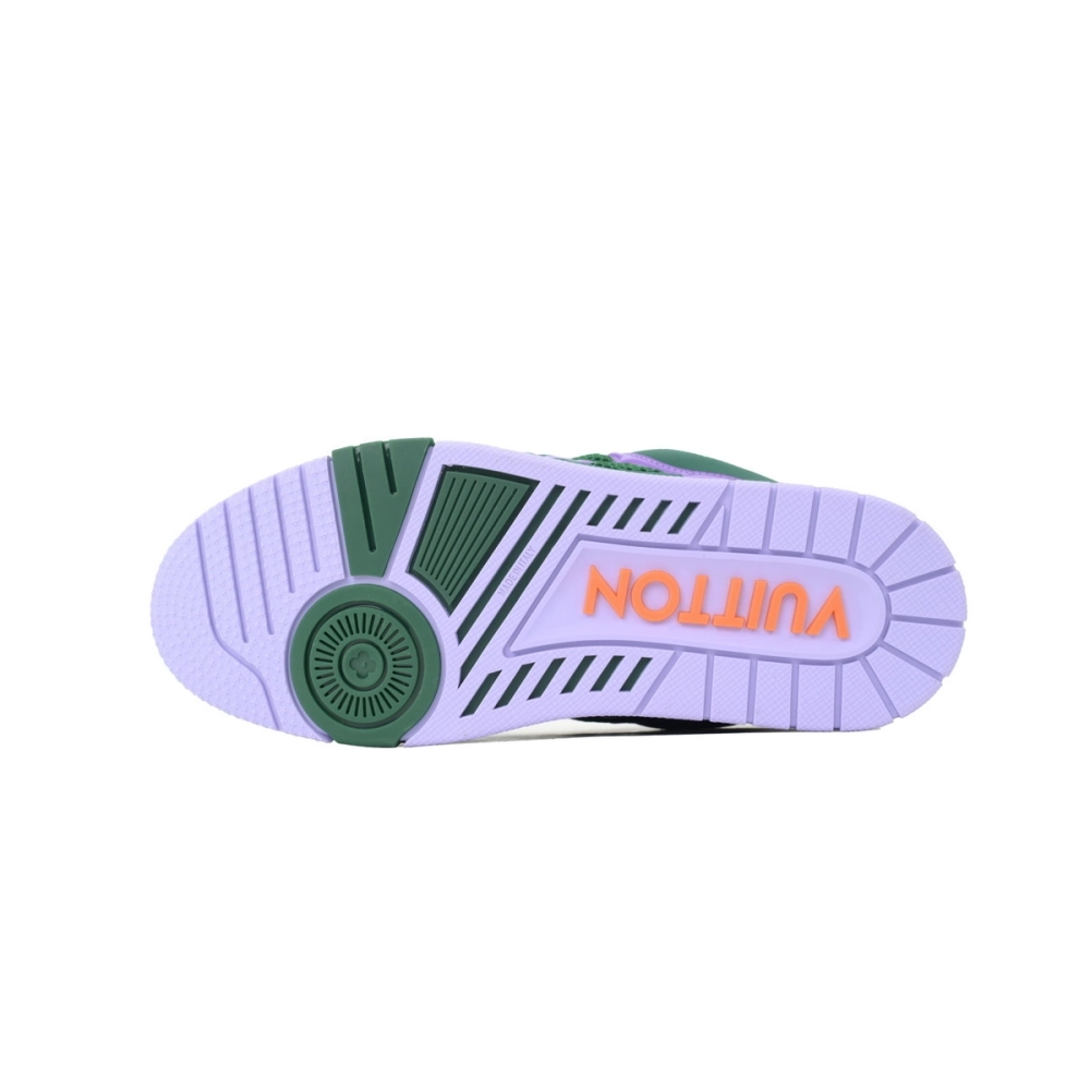 Louis Vuitton LV Skate Sneaker Green Purple