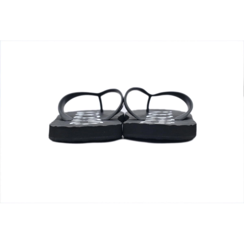 Gucci Flip Flops Logo Bottom Black