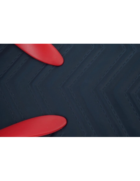 Gucci Slippers Double G Blue Red