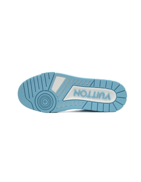 Louis Vuitton Trainer Low White Sky Blue