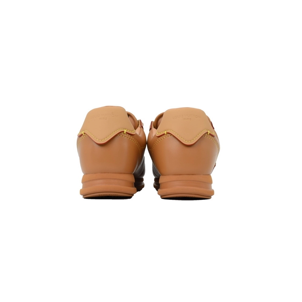 LV BUTTERSOFT Sneaker Lambskin/Plain Calf x Nigo Brown